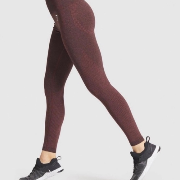 Gymshark Vital Seamless Cherry Brown - Picture 1 of 6